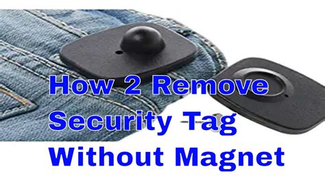 how to disable rfid b-tag|how to remove security tag.